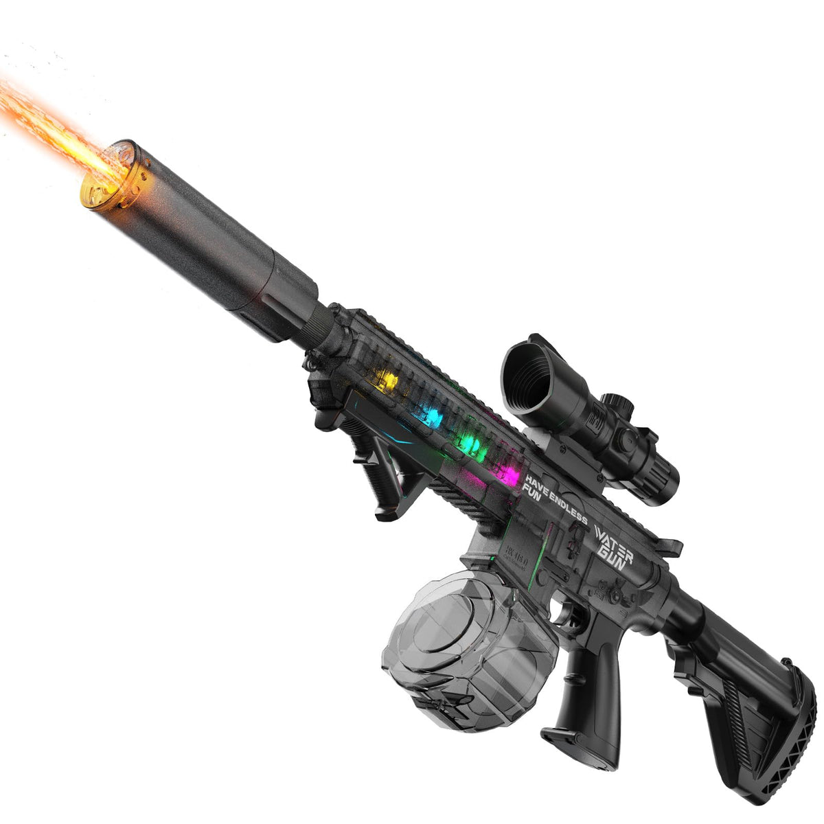 Joyinntere electric water gun front view for outdoor summer fun