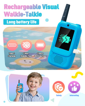 Joyjam video walkie talkies USB-C charging—reliable power for trips