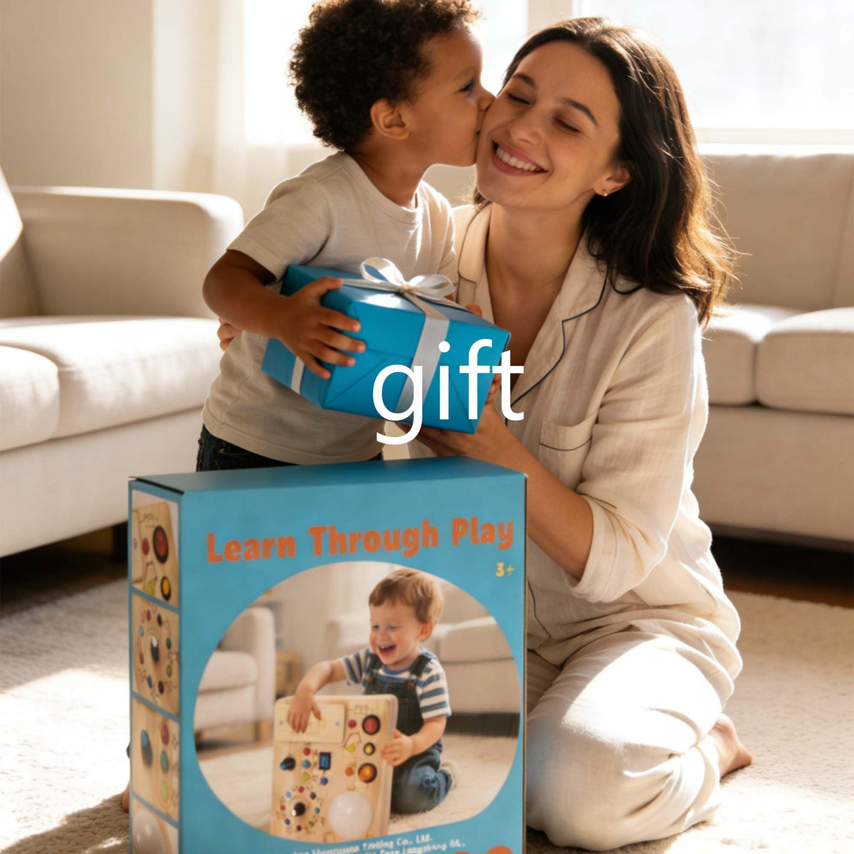 JOYKEKE learning toy for ages 1-4 supporting independent play.