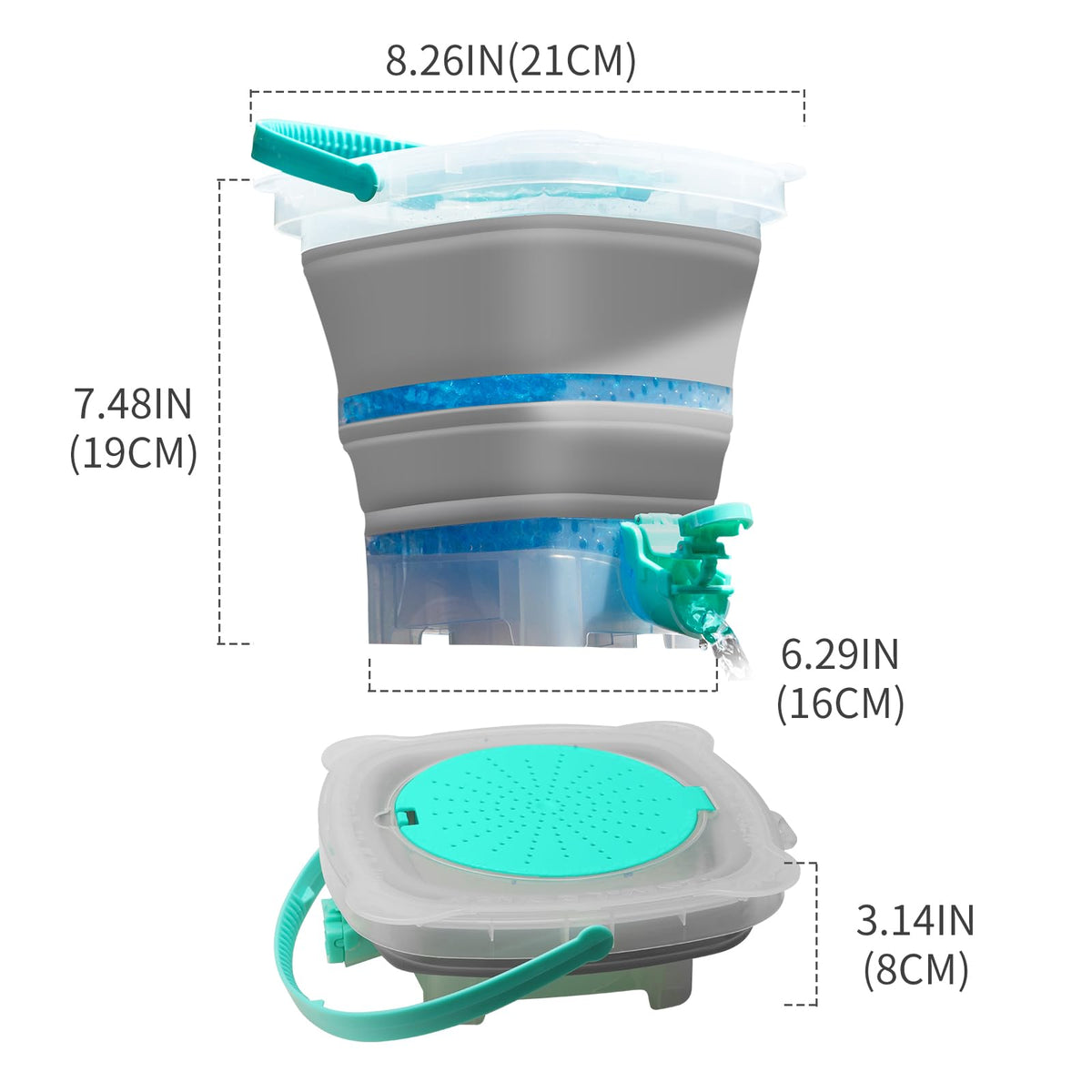 Joykey Gel Splatter Ammo Bucket loading nozzle speeds up reloading between rounds.