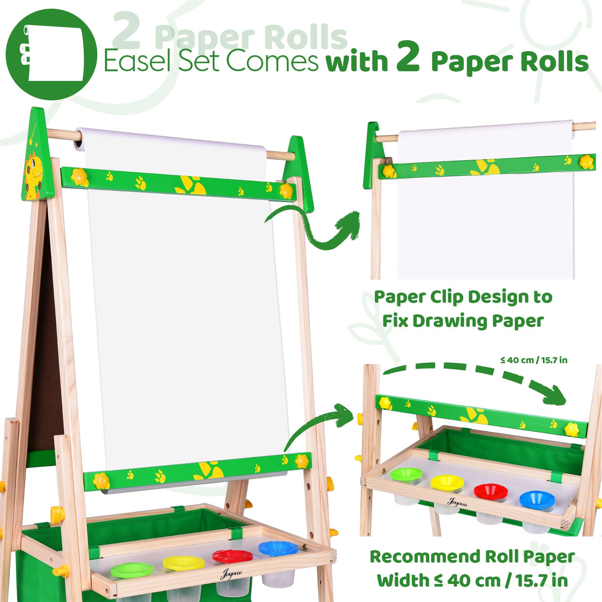Joyooss 98-accessory kit supports painting, drawing, and learning