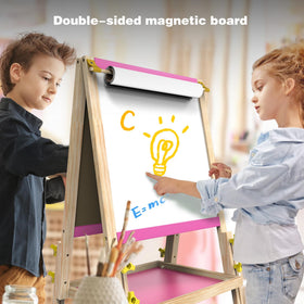 JOYOOSS adjustable-height easel grows with children