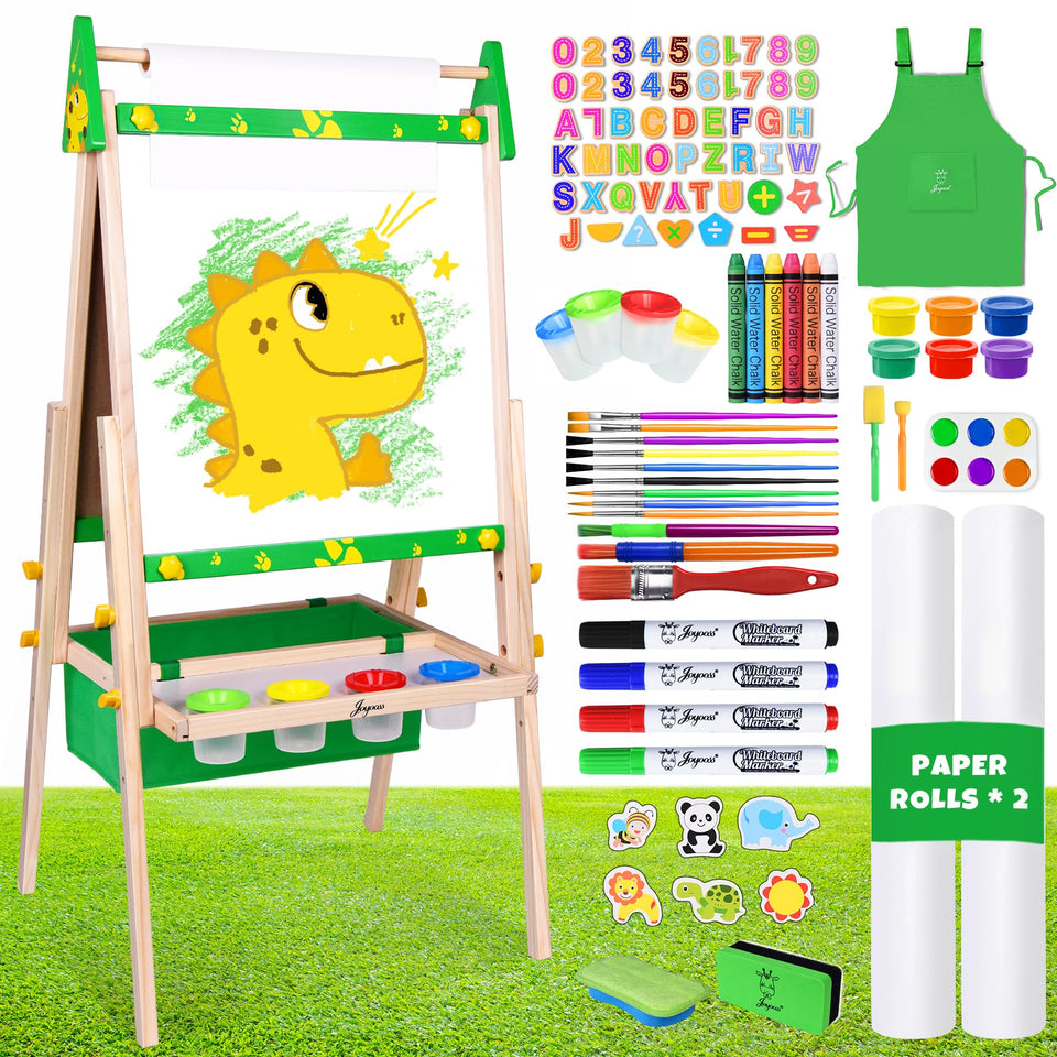 Joyooss art easel with double-sided magnetic board for versatile creativity
