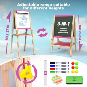 JOYOOSS art easel chalkboard perfect for young artists to sketch