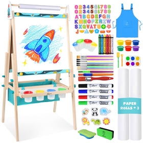 Joyooss art easel double-sided magnetic board for kids encourages creative play