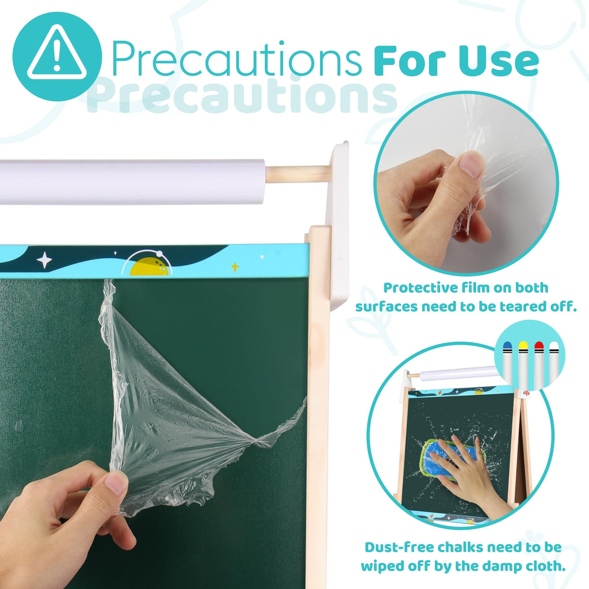 Joyooss all-in-one art easel supports indoor and outdoor creativity