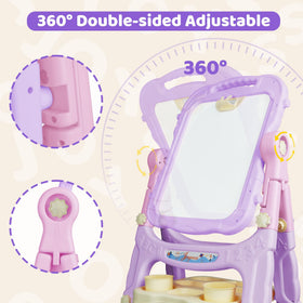 Joyooss Art Easel allows two kids to explore together