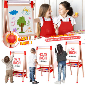 Joyooss art easel whiteboard for marker doodles and quick notes
