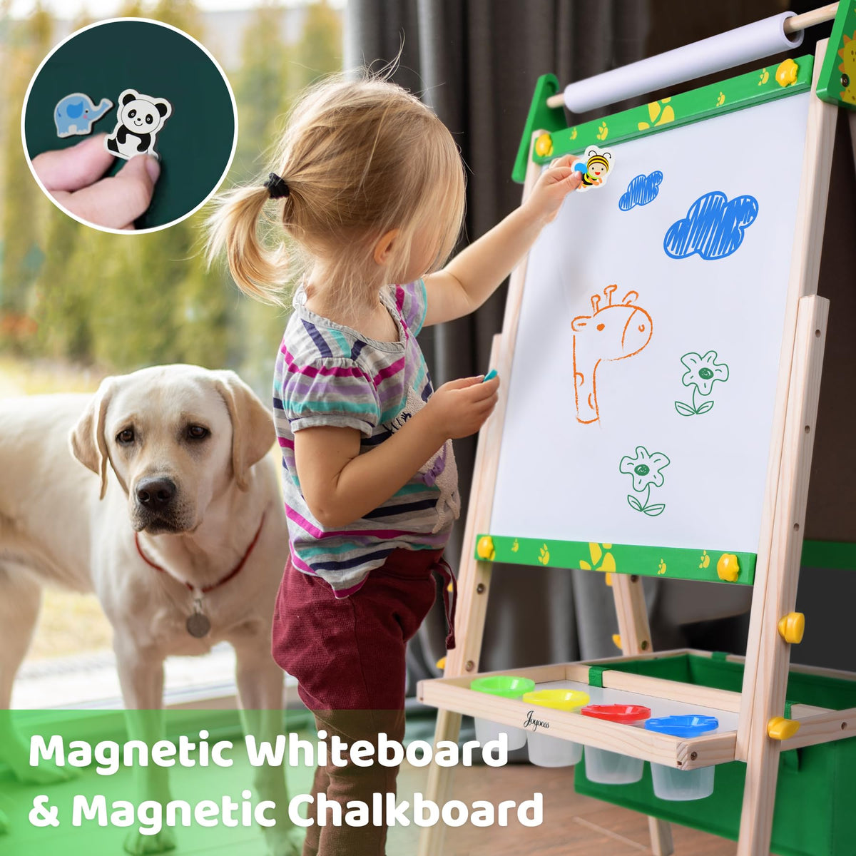 Joyooss magnetic letters and numbers spark early literacy practice