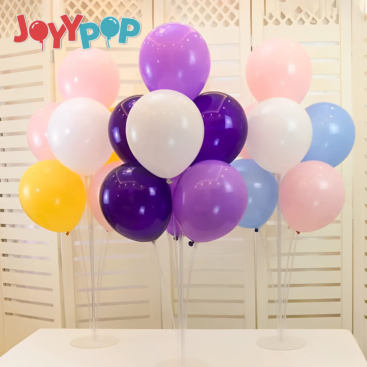 JOYYPOP easy assembly steps for fast party styling