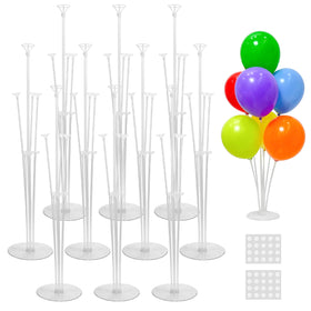 JOYYPOP balloon stand kit base assembly shows a stable foundation for centerpieces.