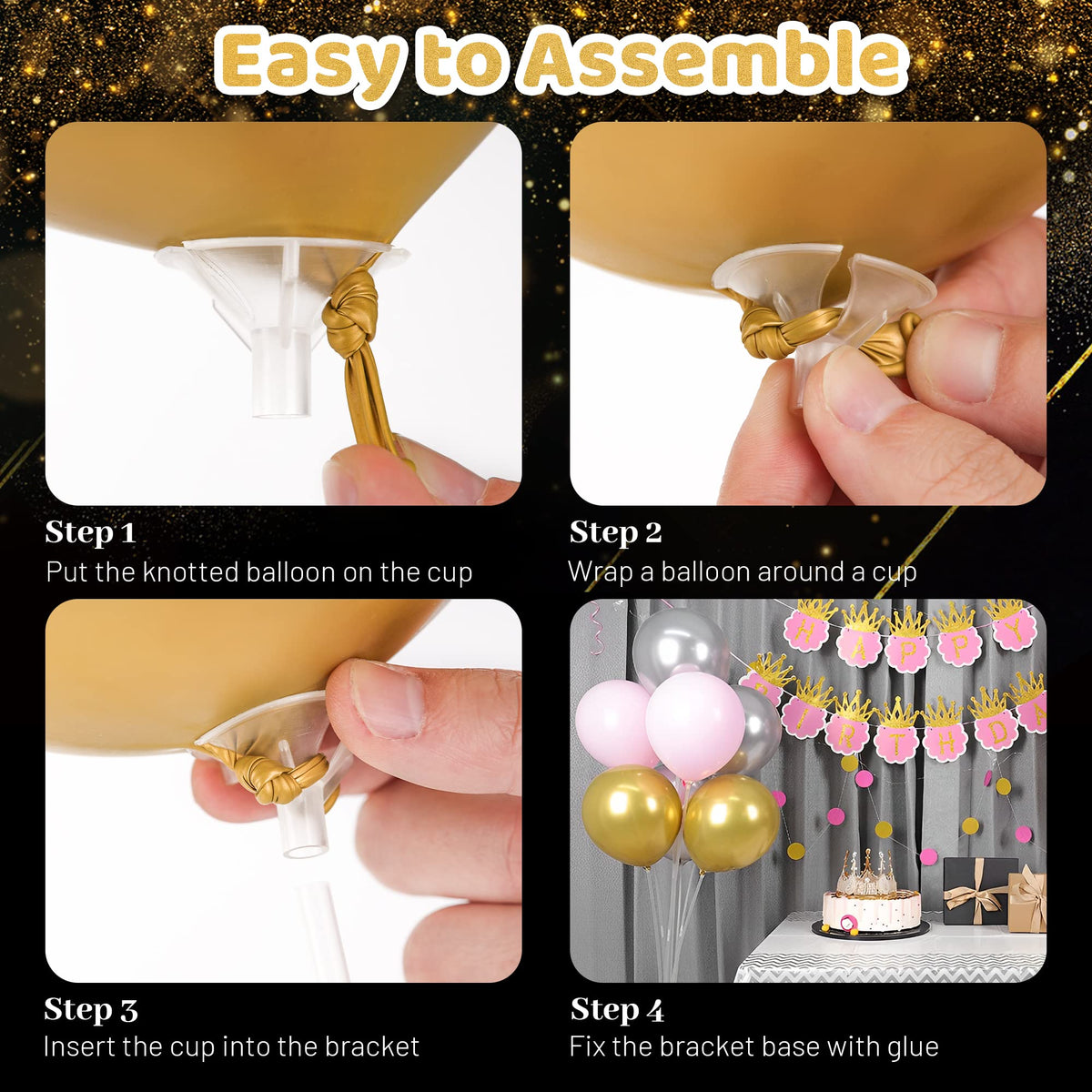 JOYYPOP stable base suitable for indoor table centerpieces
