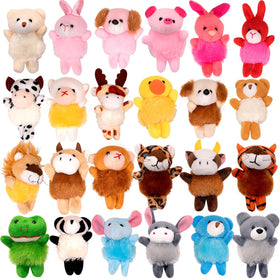 JoyRapt 24 pack small stuffed animals bulk for classroom prizes