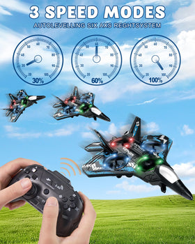 JoyRapt blue or green color options for young pilots