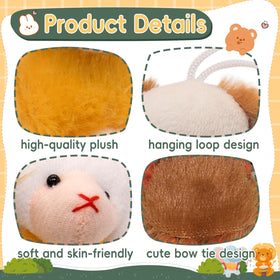 JoyRapt classroom prize stuffed animals with loops for display