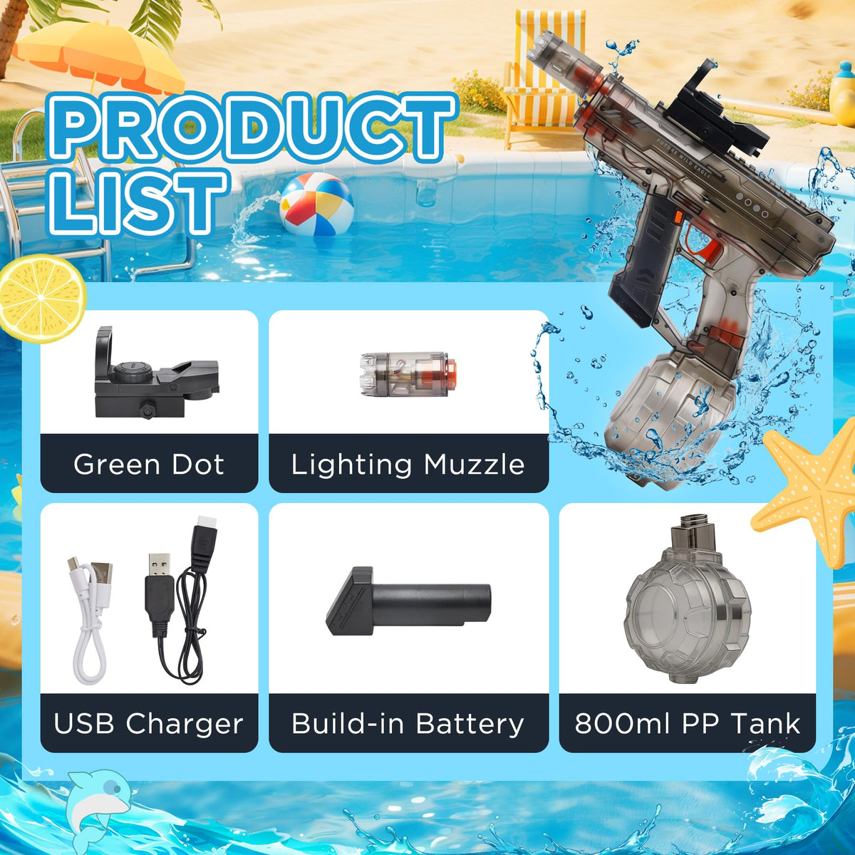 JoyRapt 800ml tank showcasing easy auto-refill capability.