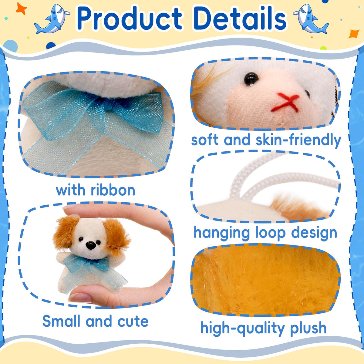 JoyRapt sea stuffed animals party favors brighten celebrations