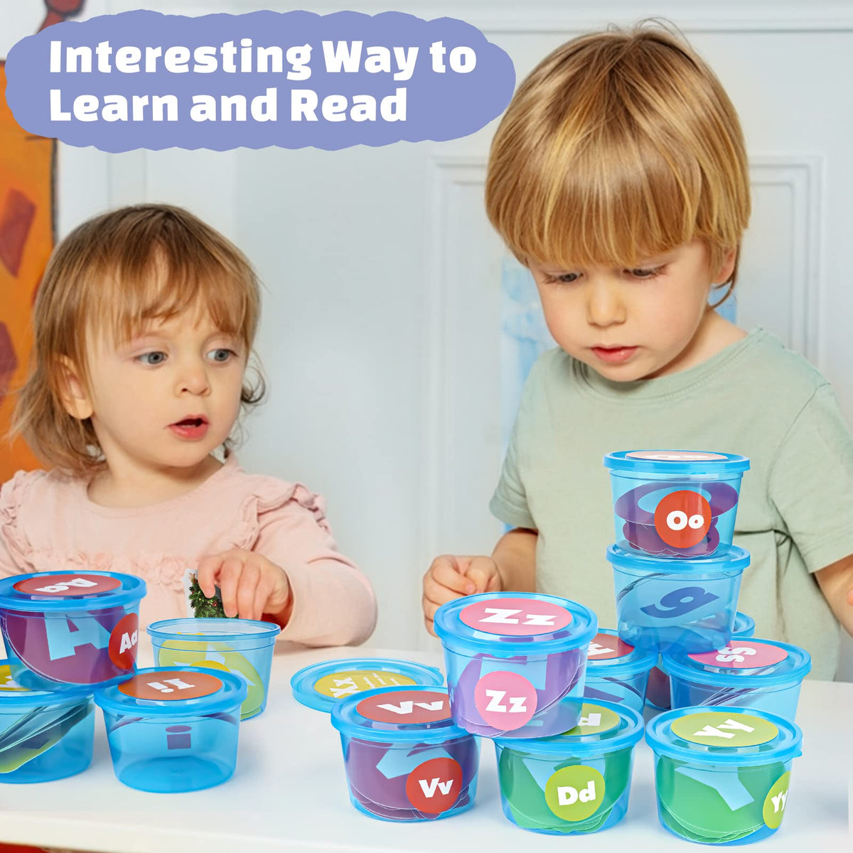 Joyreal Alphabet Soup Sorters classroom use: versatile tool for home or school learning.