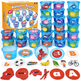 Joyreal Alphabet Soup Sorters cover: bright letters boost early recognition.