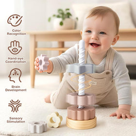 Joyreal brain-development toy enhances fine motor and visual tracking