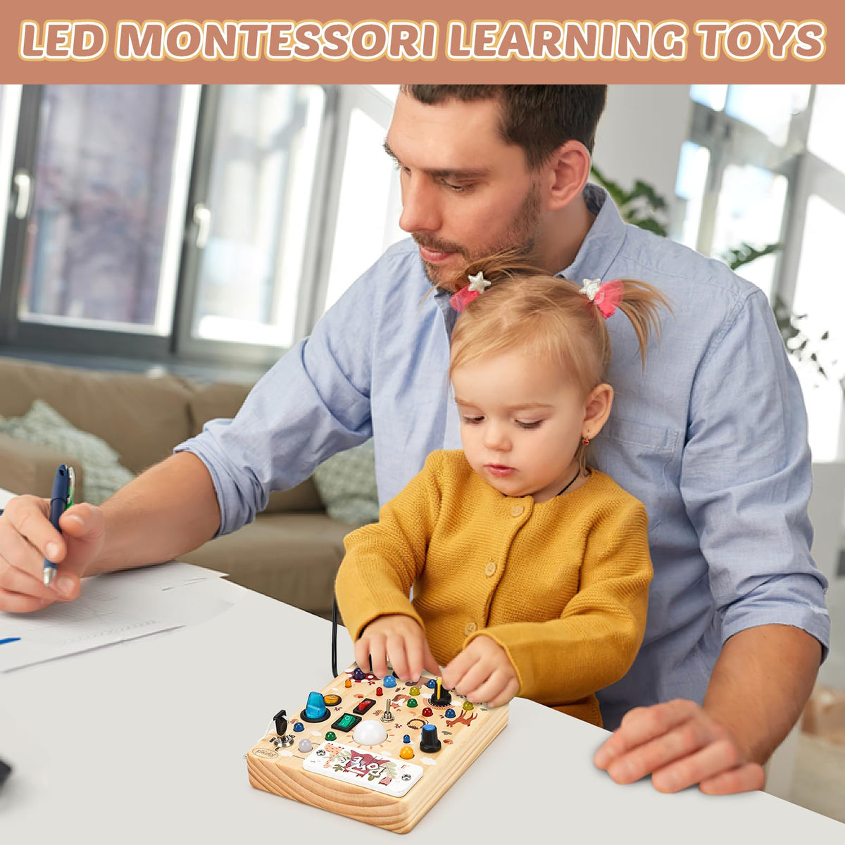 Joyreal LED lights with energy-saving off switch support calm exploration