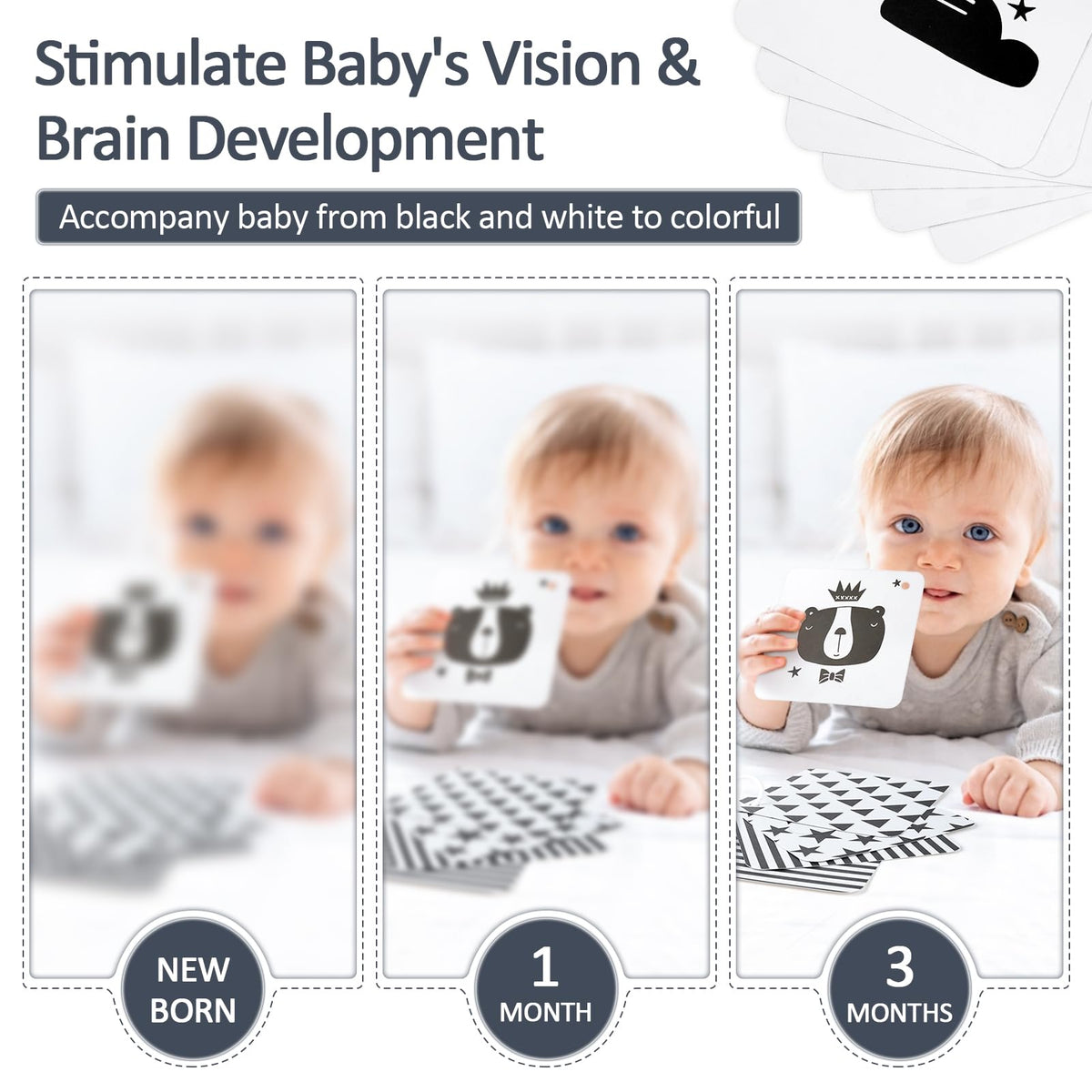 Joyreal hanging toy loop attaches easily to strollers, cribs, and car seats