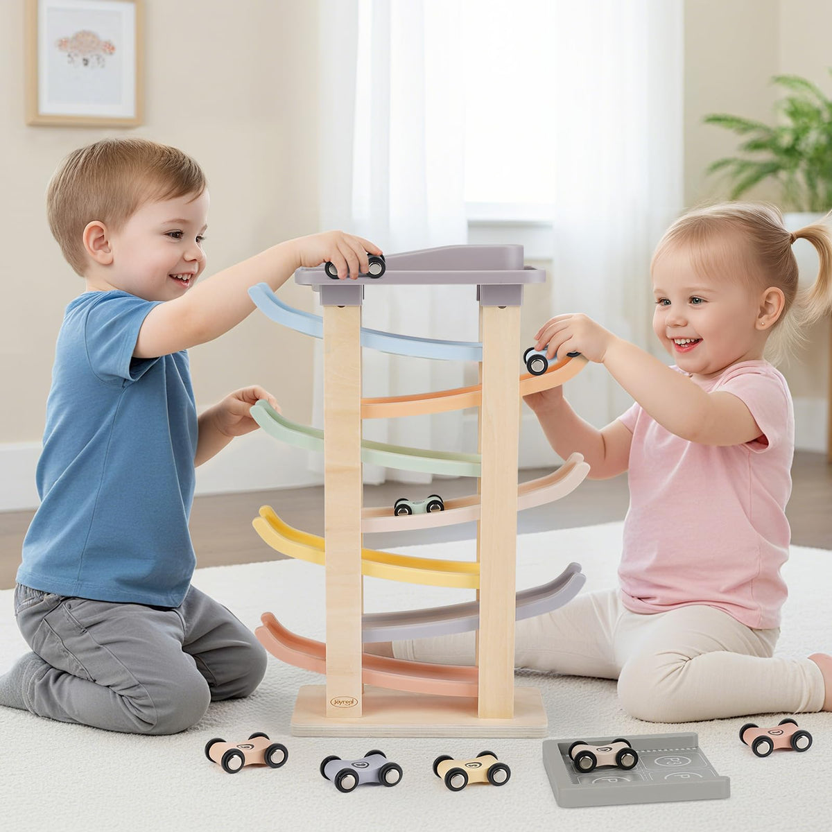 Joyreal 8 mini cars inspire imaginative play and color recognition