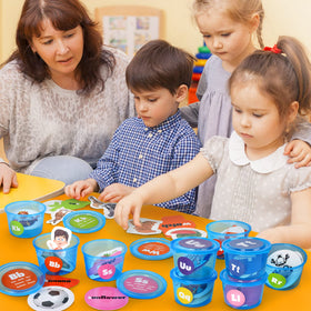 Joyreal Montessori-inspired activity set turns play into literacy exploration.