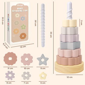Joyreal neutral color toy blends with modern nursery decor