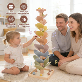 Joyreal neutral nursery decor with rainbow tree blends into modern rooms