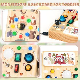 Joyreal portable Montessori toy ideal for travel and quiet entertainment