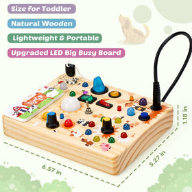 Joyreal safe, durable wood construction with non-toxic finish for curious toddlers.