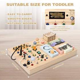 Joyreal safe durable wooden design for everyday toddler use.
