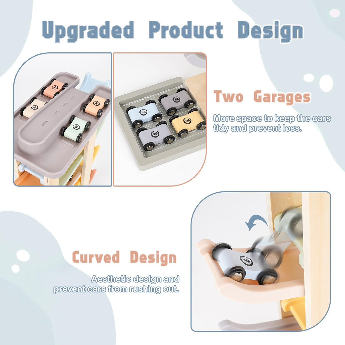 Joyreal wooden toy uses safe materials and rounded edges for toddlers