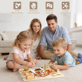 Joyreal interlocking gears engage curious fingers and teach cause-and-effect.