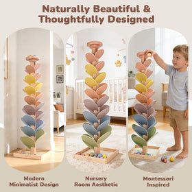 Joyreal wooden pillar connector detail demonstrates sturdy assembly for safe play