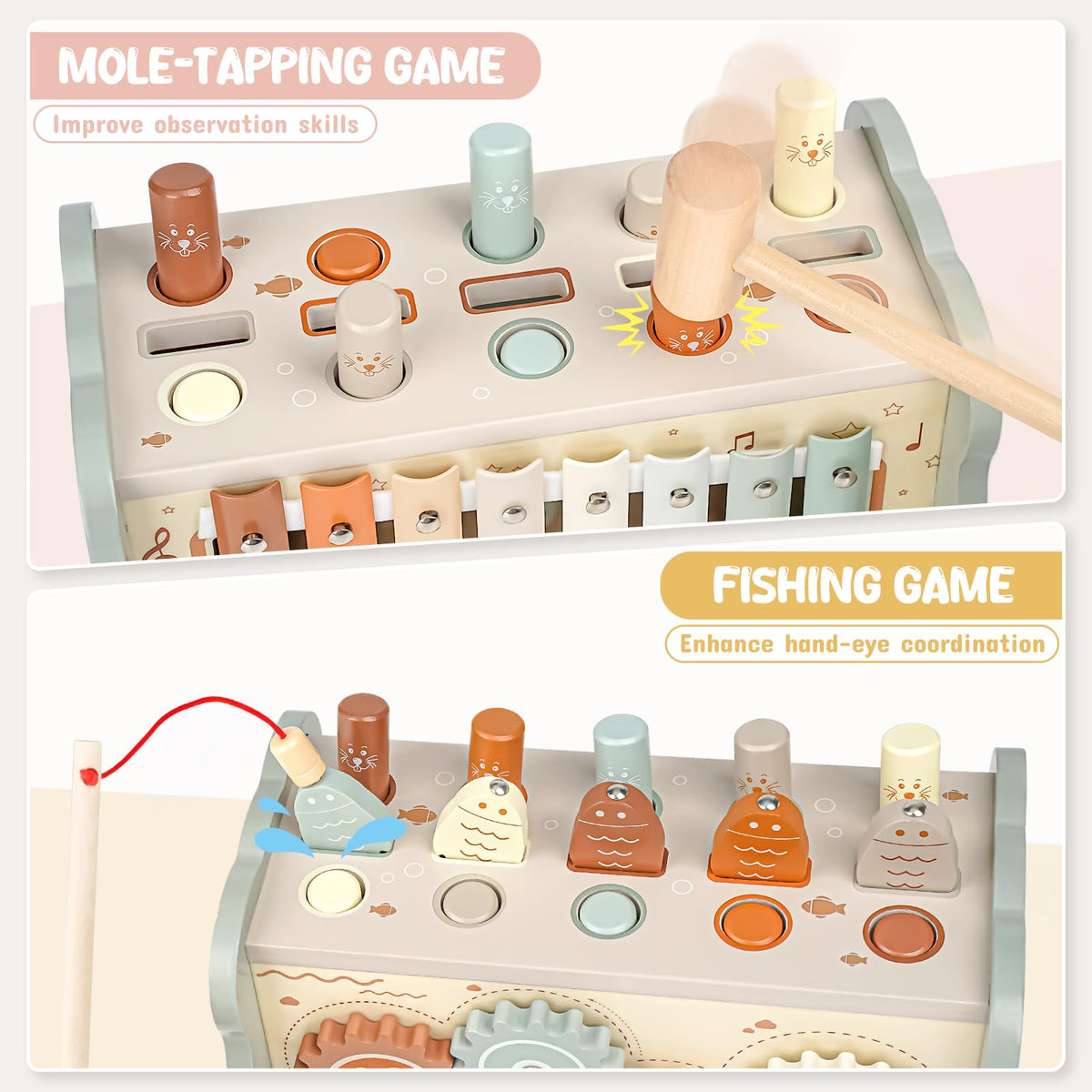 Joyreal xylophone toy introduces musical play and early rhythm learning.