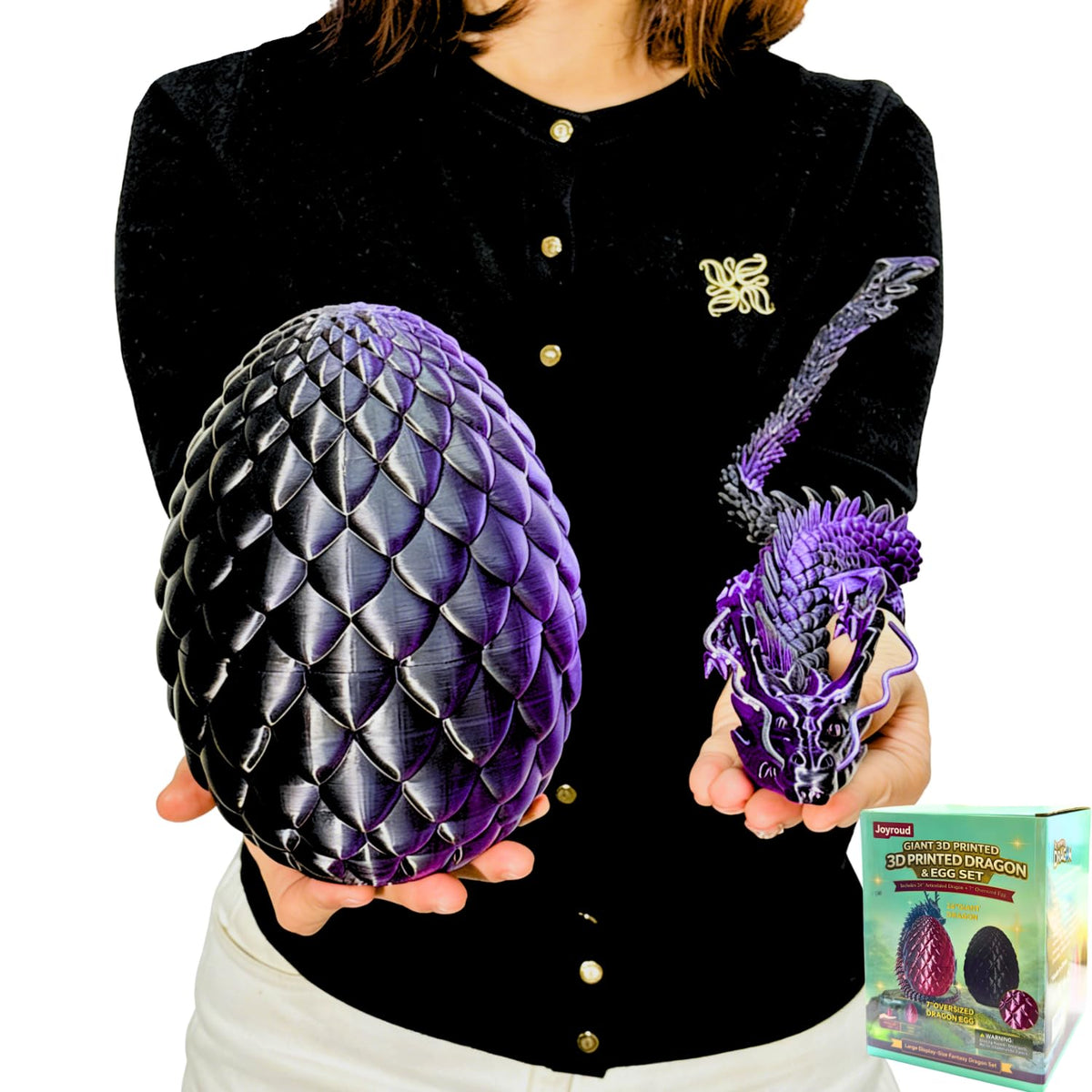 Joyroud 24-inch dragon egg open reveal for dramatic unboxing