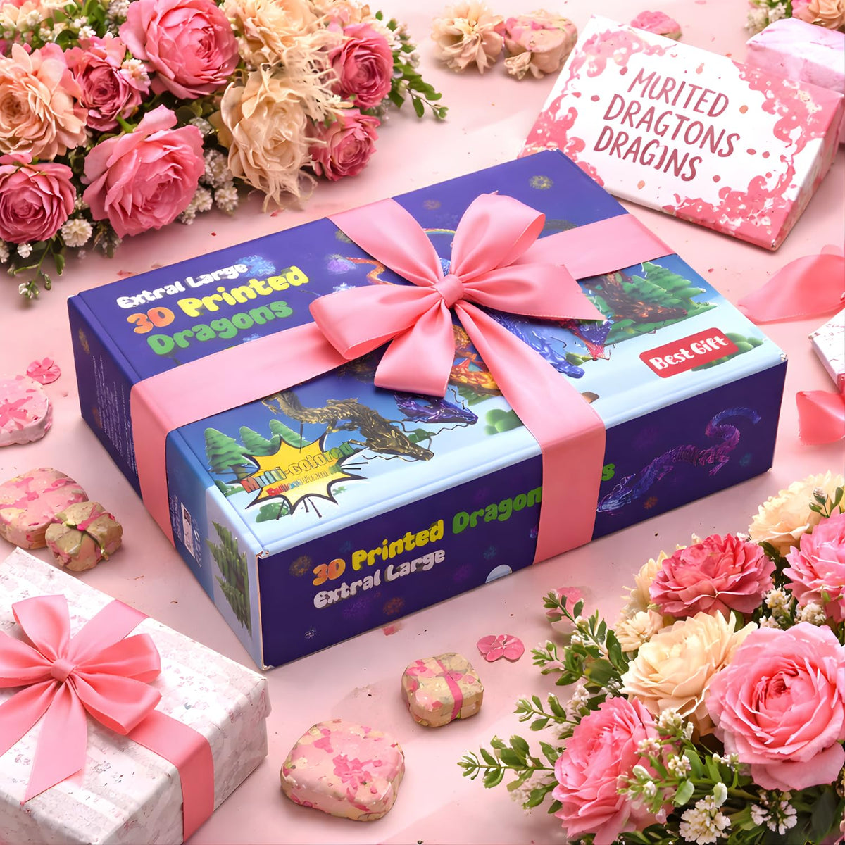 Joyroud dragon toy desk decor adding fantasy charm to workspace