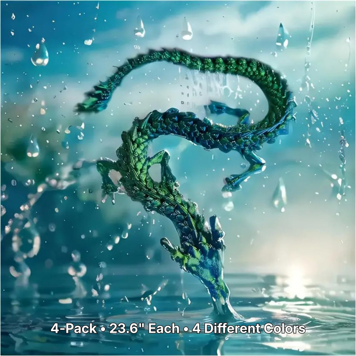 Joyroud dragon toy lightweight and durable with smooth texture and safe edges