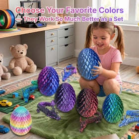 Joyroud dragon egg doubles as a unique Easter centerpiece.