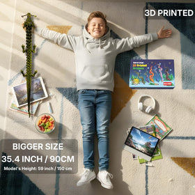 Joyroud dragon metallic-finish-texture catches light on desks and shelves