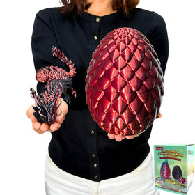 Joyroud giant dragon egg open reveals a 24-inch Chinese dragon for imaginative play.