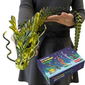 Joyroud 35.4'' large dragon articulated-body for dynamic posing and imaginative play
