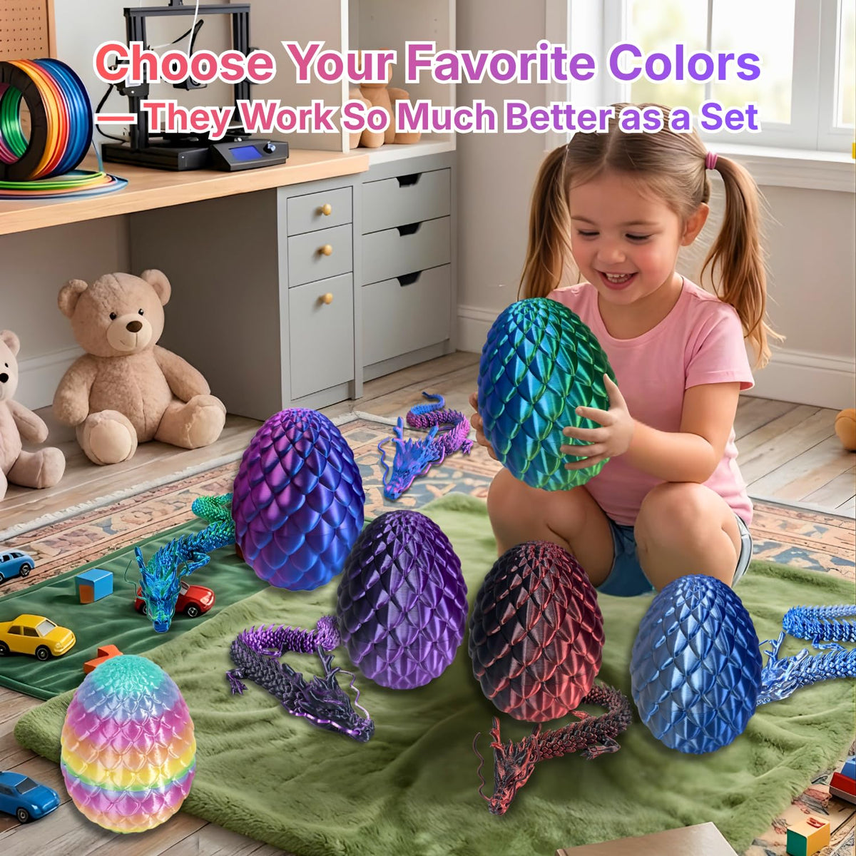 Joyroud eco-friendly PLA construction for safe, durable decor