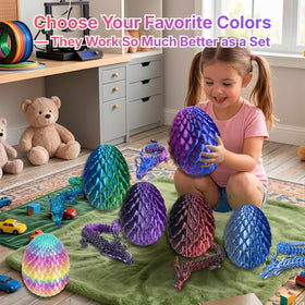 Joyroud storage option keeps small treasures inside the egg.