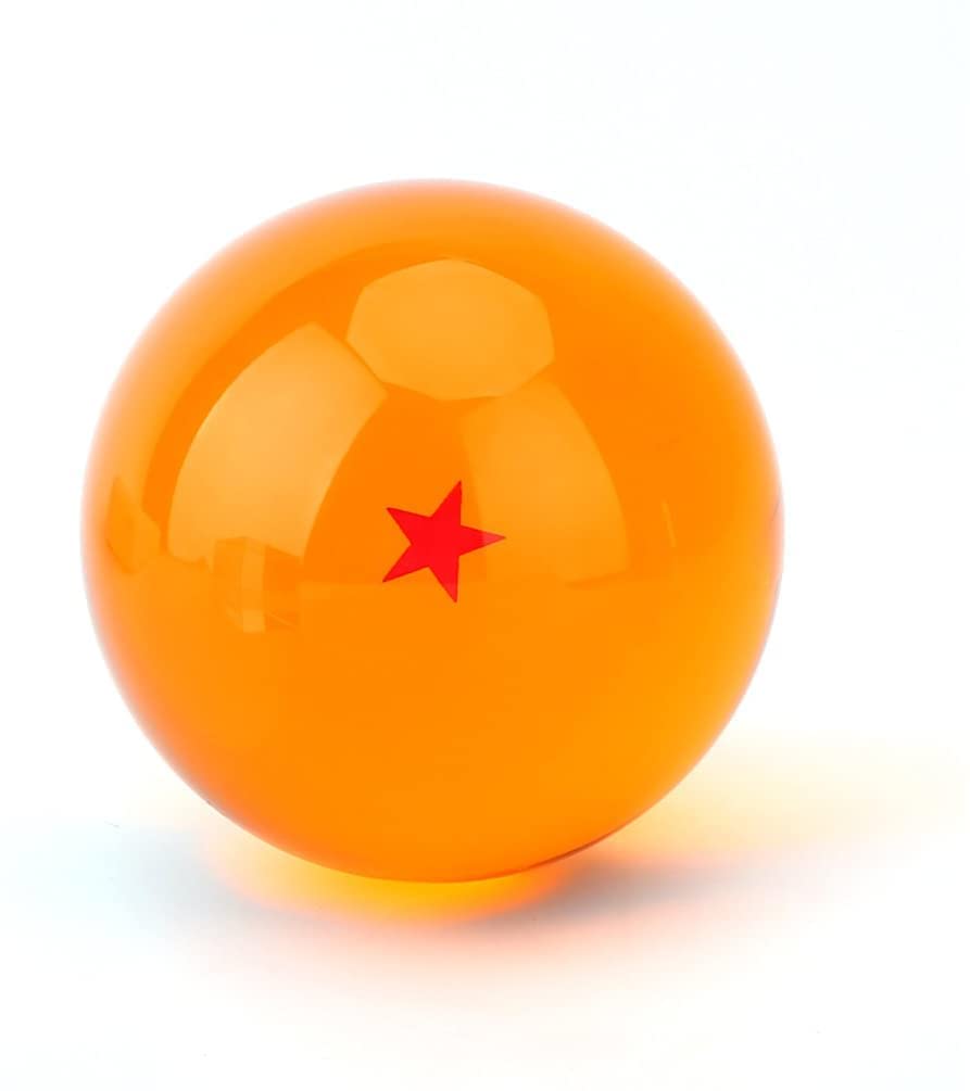 JoySee orange star crystal balls set, ideal for anime collection display