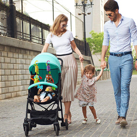 Joyshare ring-hook rattle easy to hang on stroller or crib.