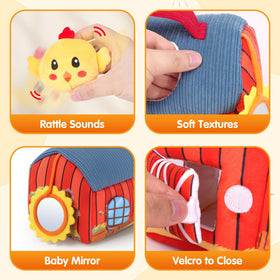 JOYSINTOY crinkle paper textures for tactile exploration