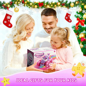 JOYSINTOY light and music features add excitement to rides